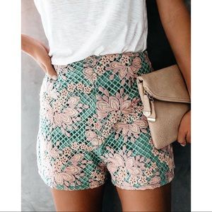 VICI | Happily Ever After Crochet Shorts